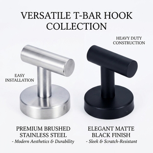 Gancio appendiabiti moderno in acciaio inossidabile resistente, senza tracce, da parete, ecologico, per accappatoi e asciugamani da <span class=keywords><strong>bagno</strong></span> - Product Image 1