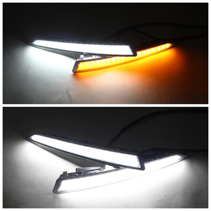 Luces Delanteras DRL + Intermitentes para Ford Kuga <span class=keywords><strong>Escape</strong></span> 2013-2017, Luces Antiniebla LED de Fábrica en Stock, Luces de Circulación Diurna DRL - Product Image 3