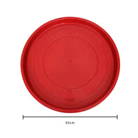 Mangeoires pour Poulets, Godets pour Élevage Avicole Commercial en Plastique, Plateau d'Alimentation pour Poussins, Poulets de Chair et Cailles