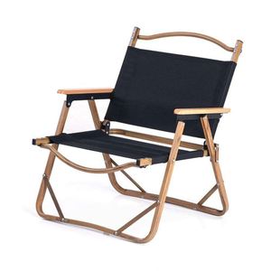 Custom Oem Wholesale Portable Lightweight <b>Folding</b> Fishing Outdoor Kermit Wood Camping <b>Chair</b> - Product Image 3