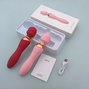 Potente estimulador femenino, Varita de doble cabeza, vibrador, punto G, masajeador de clítoris, fábrica, venta al por mayor, juguete sexual para adultos para mujeres - Product Image 4