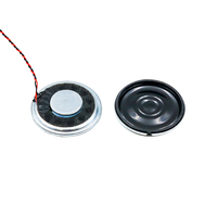 Altavoz Redondo de Plástico Mylar de 2 Pulgadas (50 mm) KAIBOER, 8 Ohmios, 1W, Alta Fidelidad para Equipos de Audio y Alarma