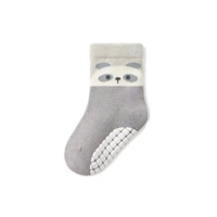 Mignon bébé court anti-dérapant Grip chaussettes nouveau-né bébé garçon chaussettes coton respirant 1-2y fille chaussettes