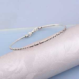 Bracelet chaîne serpent unique en argent 925 pour femmes, bijoux hip-hop simples pour adolescentes, cadeaux chrétiens - Product Image 5