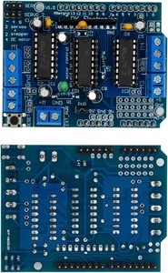 L293D Shield de commande de moteur double canal - pour Arduino, Pi, robotique et automatisation - Product Image 4