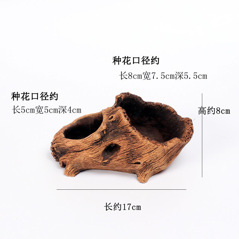 Tête d'arbre en ciment composite pot no.5-3