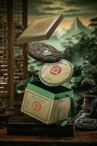 ชาเชงผู่เอ๋อดิบอัดอัดผู่เอ่อร์357กรัมชาเขียวผู่เอ่อร์จากจีน - Product Image 5