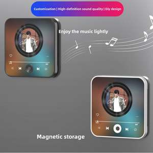 Nouvel autocollant musical personnalisé pour réfrigérateur avec album personnalisé, autocollant magnétique pour réfrigérateur qui peut redouter des chansons, boîte à musique - Product Image 2