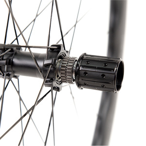 Jeu de roues de vélo de route en fibre de carbone Twitter Zhuite 700C 50H, frein à disque, jantes légères - Product Image 3