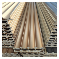 Revêtement mural composite bois-plastique, emboîtable, imperméable pour usage intérieur