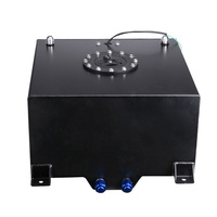 Réservoir de carburant universel pour course automobile, 10 gallons (40 L), en aluminium, avec bouchon et capteur de niveau, nouveau réservoir de carburant auxiliaire, plusieurs tailles
