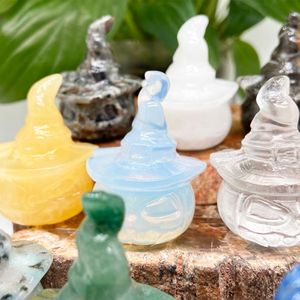 Oferta Especial: Mini Calabaza Tallada a Mano en Cristal Natural, Gema Curativa para Regalo - Product Image 3