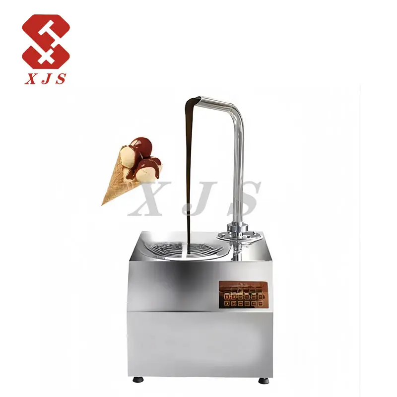 Macchina per la fusione del cioccolato di nuova concezione, macchina per temperare il cioccolato, zucchero multifunzionale per uso alimentare in acciaio inox fornito