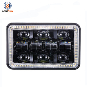 Phares LED 4x6 pouces Hi/Lo à faisceau scellé compatibles avec KW T800 T600 Peterbilt 379 Freightliner Chevy Oldsmobile Cutlass (2 pièces) - Product Image 6