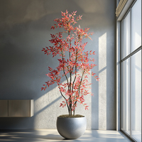 Haute qualité 5ft artificielle bambou herbe arbres à la main écologique décor à la maison bureau hôtels extérieur fabricants qualifiés