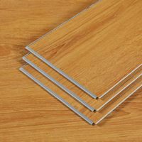 Planches de vinyle rigides à clipser, aspect bois, imperméables, modernes, pour intérieur, revêtement de sol SPC
