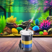 Filtre externe pour aquarium SUNSUN, nouveau design, en plastique ABS transparent, avec lampe UV, écologique