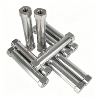 Entretoise de fixation à double extrémité en acier inoxydable/aluminium usinée CNC avec filetage femelle pour modèles FPV, multirotors et voitures