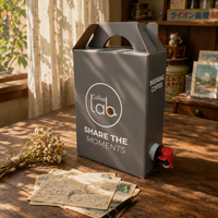 Sacs Bag-in-Box papillon en gros, pochettes aseptiques transparentes pour vin rouge, huile comestible, café, boissons et jus
