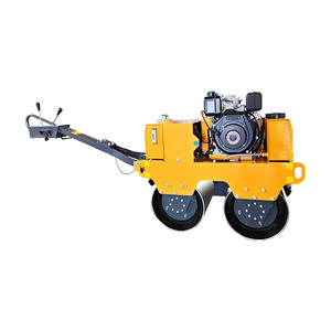 Machines de route à essence/diesel Compacteur de sol compact à rouleaux Mini compacteur à double tambour Petit tracteur - Product Image 6