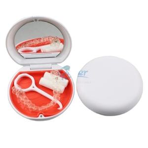 Scatola per Allineatori Ortodontici Trasparenti ISO Guber Factory, Custodia per Allineatori con Rimuovi-Allineatore e Chewies per Cliniche Dentistiche - Product Image 1