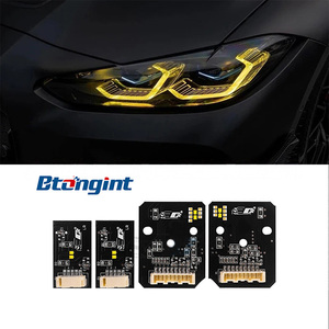 Светодиодные фары с автоматическим включением, подходят для BMW 4 серии M3 M4 425 430 G22 G23 G26 G80 G82, лазерные дневные ходовые огни «Золотой глаз» - Product Image 1