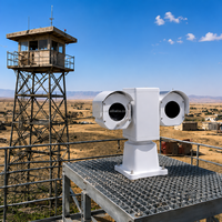 Caméra PTZ de sécurité robuste à longue portée pour la surveillance thermique extérieure et la couverture des secteurs éloignés