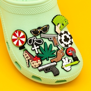 Cá nhân hoá thấp moq Sản phẩm thiết kế dép <span class=keywords><strong>Vegas</strong></span> Poker <span class=keywords><strong>Las</strong></span> <span class=keywords><strong>Vegas</strong></span> đô la phù hợp với người lớn giày trang trí quyến rũ cho Sneakers - Product Image 5