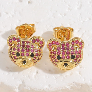 Earrings Heart Innovative Reliable Logistics Partner Meaningful Jewelry for Networking Event Professional Lead-free Plating - Product Image 5