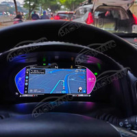 Baoshang 12.3'' Affichage numérique du tableau de bord pour Chevrolet Captiva 2013-2017, tableau de bord LCD, cockpit virtuel, compteur de vitesse dynamique