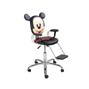 Silla de Barbero para Niños DM D03, Cuero Sintético, para Salón de Belleza, Barbería, Uso Comercial, Diseño Moderno, Rotación de 360 Grados, Altura Ajustable - Product Image 6