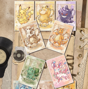 Boîte de 100 pièces de produits Pokémon <span class=keywords><strong>Anime</strong></span> : Plaque d'art en acrylique, Boîte mystère, Impressions d'art Giclée, Coussin en peluche, Couverture, Jeu de table, Cadeau, Vente en gros - Product Image 1