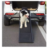 Escalier pliable antidérapant en PP pour animaux de compagnie, grande échelle d'escalade pour chiens