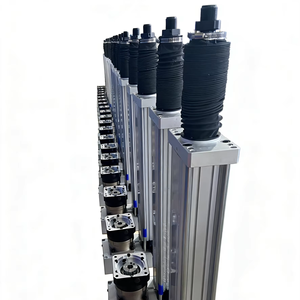 Actionneur linéaire servo électrique robuste avec moteur et roulement, construction en acier inoxydable, options de puissance de 400W à 3KW - Product Image 1