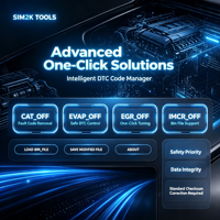 Solution ECU SIM2K TOOLS pour KIA et Hyundai, gestionnaire intelligent de codes DTC, un clic pour P2004, P2006, P2008, P2009 et P2010