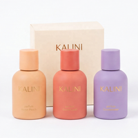 Flacon de parfum décoratif en verre de 100 ml avec boîte, design personnalisé