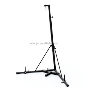 Single Heavy-Duty <strong>Boxing</strong> Station with Punch <strong>Bag</strong> Wall Bracket Steel Mount Punching <strong>Bag</strong> Hanging Stand Fitness <strong>Boxing</strong> <strong>Frame</strong> - Product Image 1