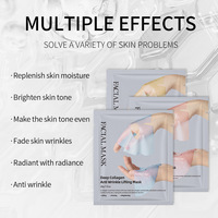 Mascarilla Facial Nocturna Antiarrugas, Iluminadora y Reafirmante Sin Logotipo, Hidratante, con Colágeno Bio, Mascarilla Facial Profunda Real