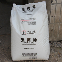 Sinopec Moulage Grade Polypropylène Homopolymère PPH T03 T30S Poudre Modèle Matière Première PP Granule Plastique