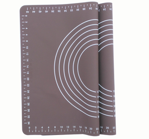 Hot Bán Cấp Thực Phẩm Non Stick Baking <span class=keywords><strong>Dough</strong></span> Mat Cán Silicone Baking Mat Với Đo Lường - Product Image 3
