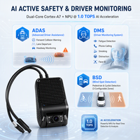 Caméra embarquée AI 4G 4 canaux ET39M avec ADAS, DMS, BSD, GPS, WiFi, carte SIM 4G, 1080P, système MDVR pour flotte, capteur Sony, 12-24V