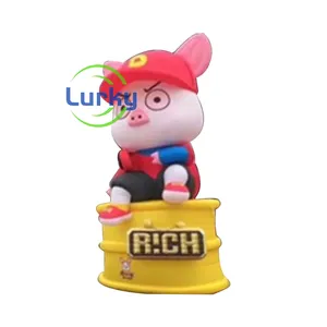 Custom Event Decoration Gg-bond Inflatable Pig Model For Advertising Inflatable Cartoon Characters