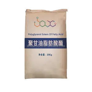 E475 Cake Food Emulsifier Poly Glycerin Fatty Acid Ester For Ice Cream