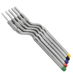 Optitech Healthcare WT-8836 Dental Osteotome Set Manual Steel 2mm Diameter Class II CE Certified <b>Universal</b> <b>Plug</b> Oral Equipment - Product Image 1