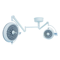 Lampe d'opération chirurgicale vétérinaire LED 700/500 Source d'alimentation électrique sans ombre Equipement médical Plastique Métal pour vétérinaire