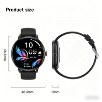 Jam Tangan Pintar G8 untuk Pria Wanita Layar TFT Panggilan BT Monitor Kesehatan ECG Pelacak Detak Jantung Tahan Air Smartwatch Olahraga