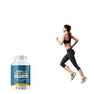 Capsule di Olio di Pesce Biologico <span class=keywords><strong>Omega</strong></span> 3 per Adulti OEM, 500mg 1000mg, Integratore Alimentare <span class=keywords><strong>Omega</strong></span> 3 6 9 - Product Image 2