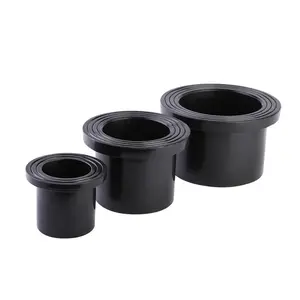 ASTM อุปกรณ์ HDPE แบบฟิวชั่นก้น ISO 4427 PE100 อะแดปเตอร์หน้าแปลน hdpe แม่พิมพ์ฉีดก๊าซ น้ําหรือน้ํามัน