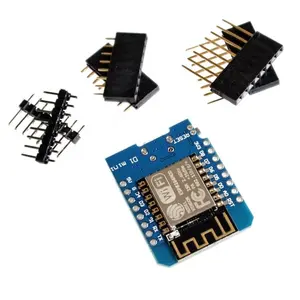 ESP8266 ESP-12 ESP12 WeMos D1 מיני מודול Wemos D1 מיני WiFi פיתוח לוח מיקרו USB 3.3V המבוסס על ESP-8266EX 11 דיגיטלי פין