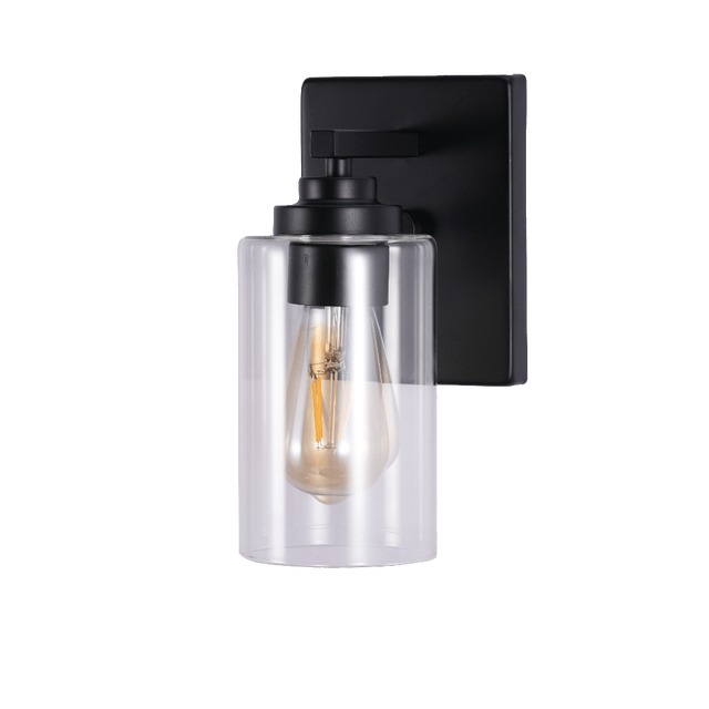 American Simple E26 Black Metal House Wall Light with LED Wall Light Fixtures Modern Indoor Hallway livingroom Lighting